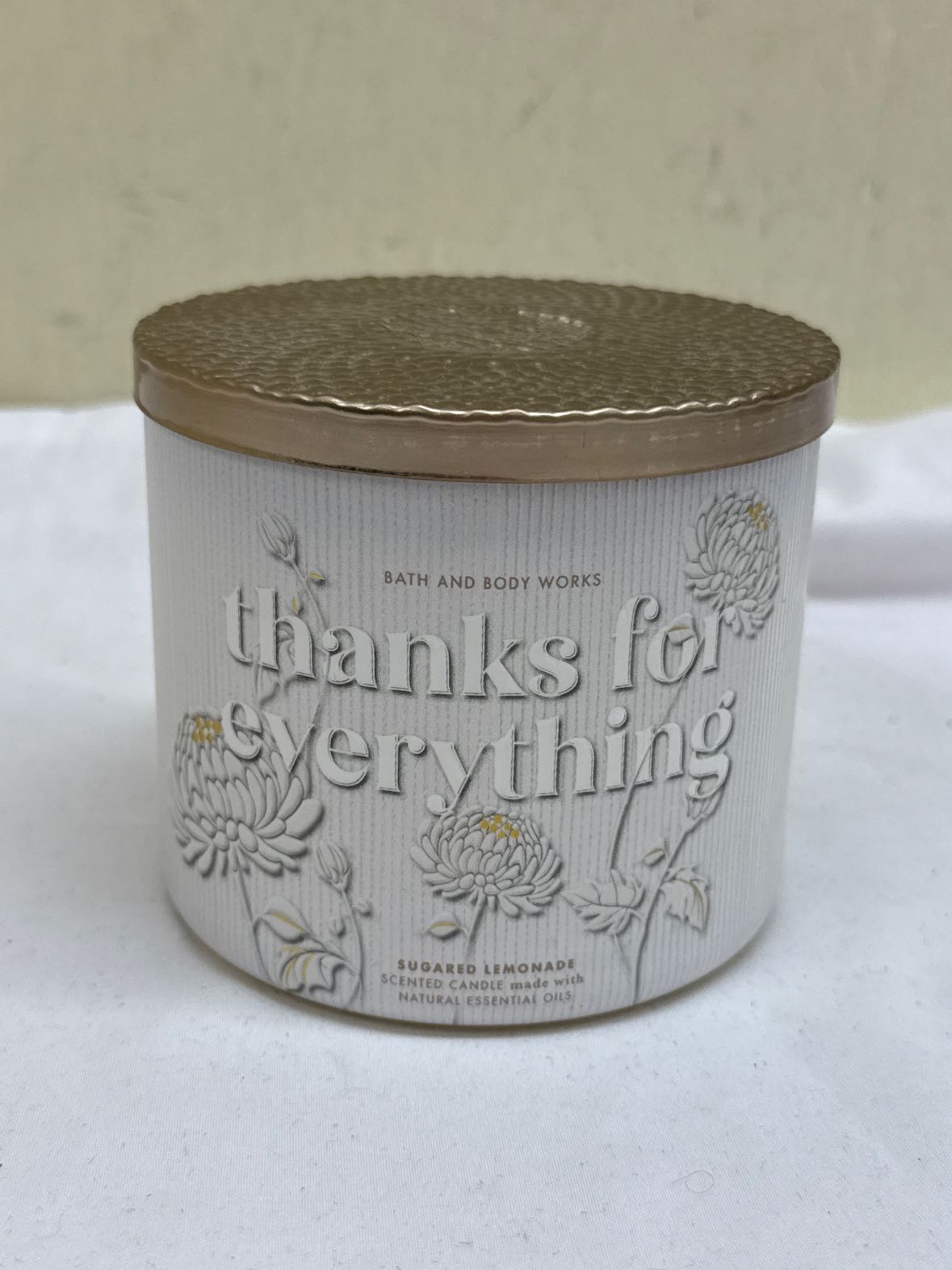 Bath & Body Works Thanks for Everything Candle