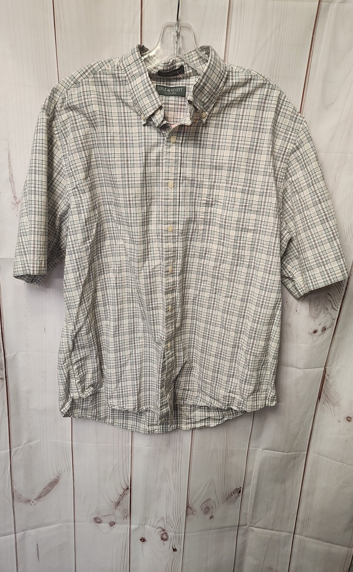 Lyle & Scott Men's Size XL Beige Shirt