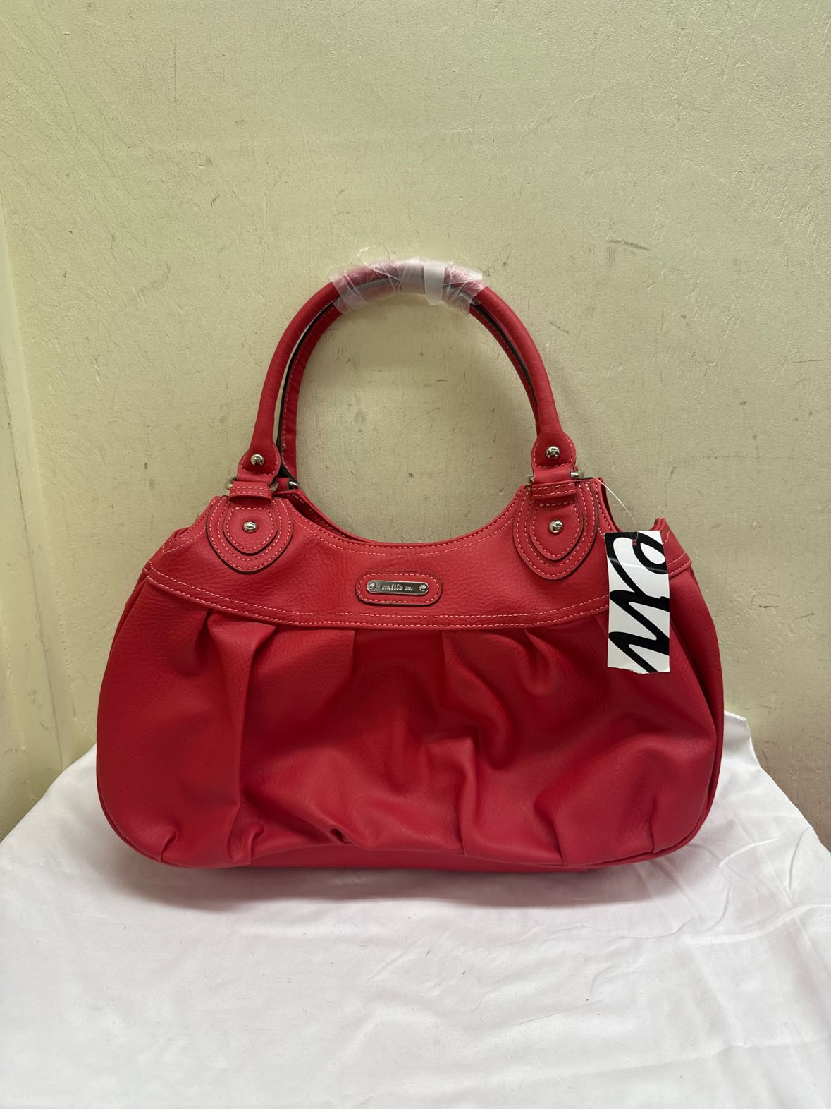 Emilie M Red Purse Bag