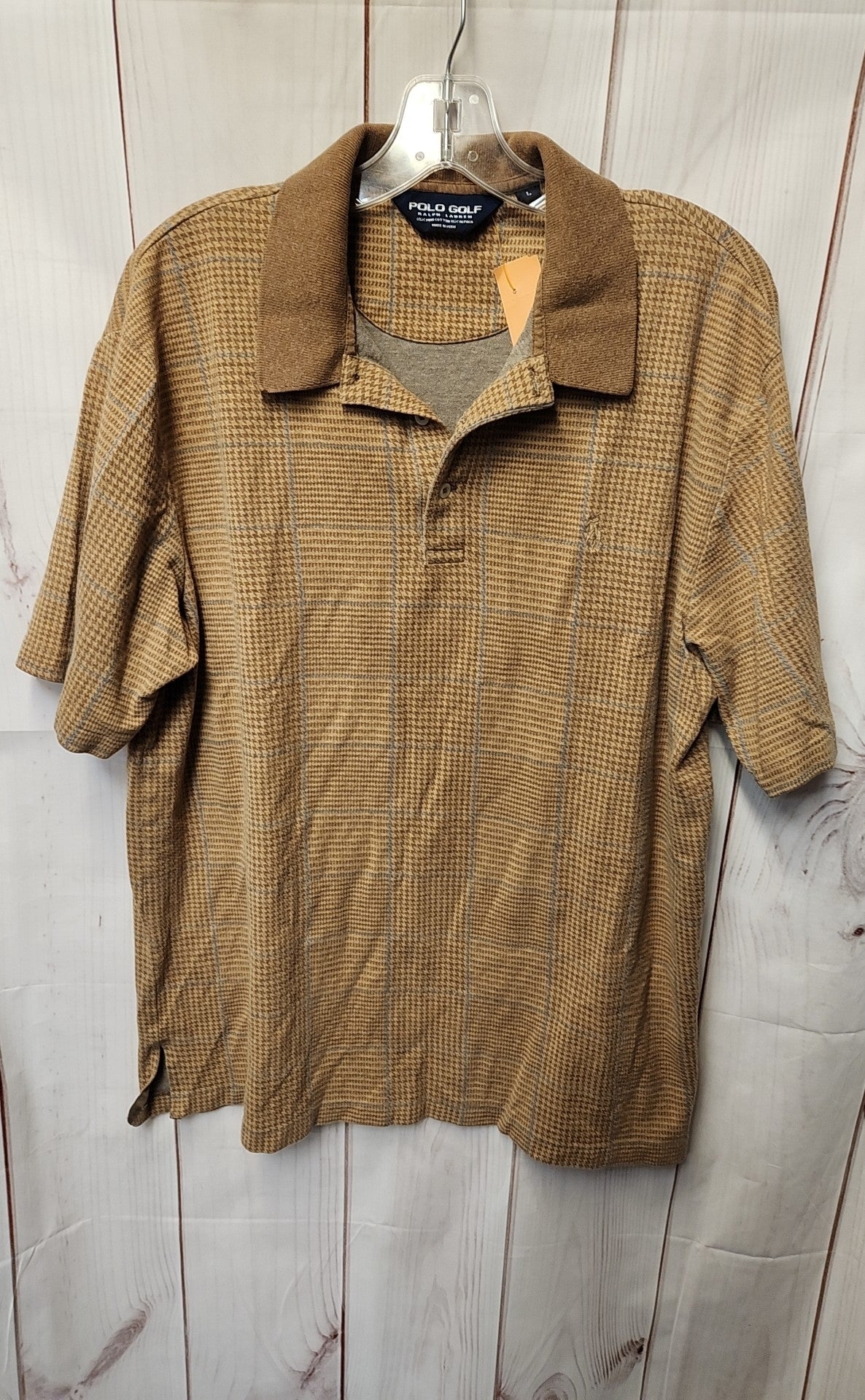 Polo Golf Men's Size L Brown Shirt