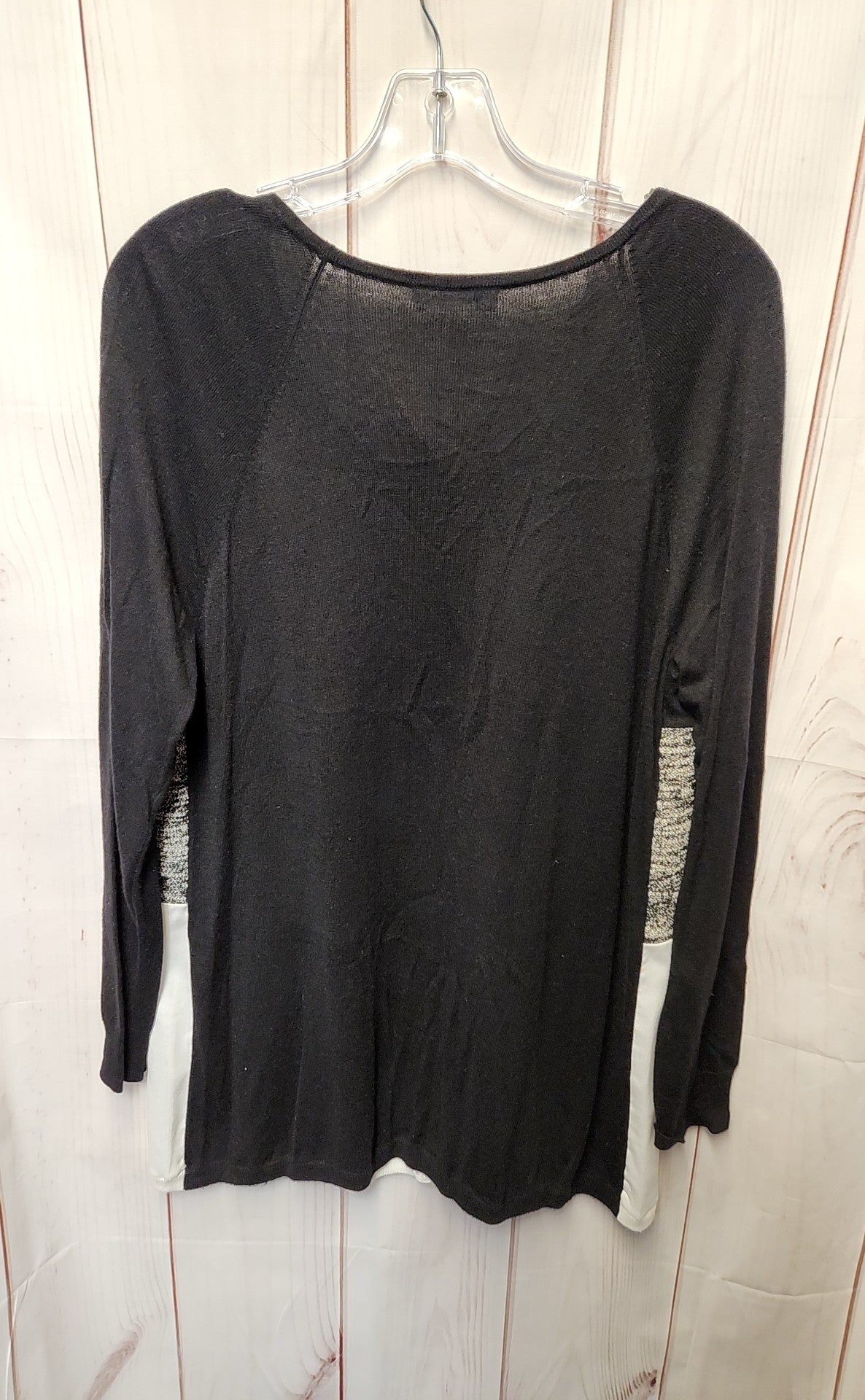 Calvin Klein Women's Size L Black & White Sweater