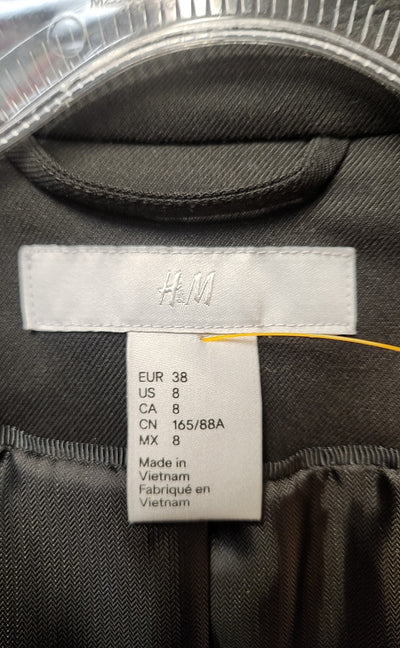 H&M Women's Size 8 Black Blazer