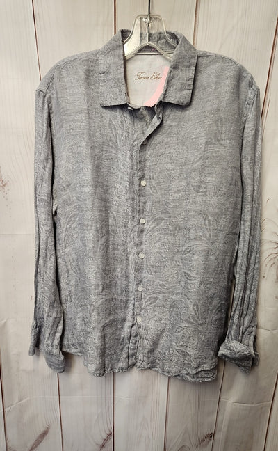 Tasso Elba Men's Size M Gray Shirt