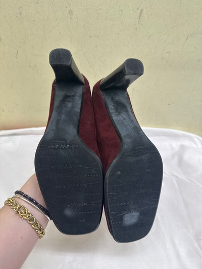 Stuart Weitzman Women's Size 10 Maroon Pumps Shoes