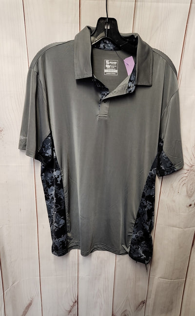 NWT Edge Men's Size M Gray Shirt