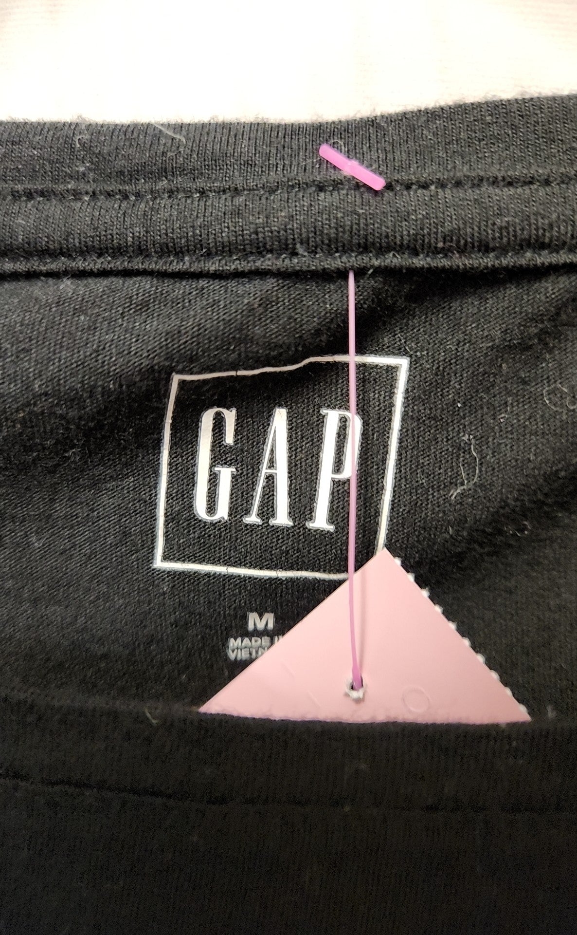 Gap Women's Size M Black Short Sleeve Top