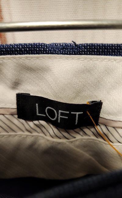 Loft Women's Size 12 Blue Pants Marisa Trouser