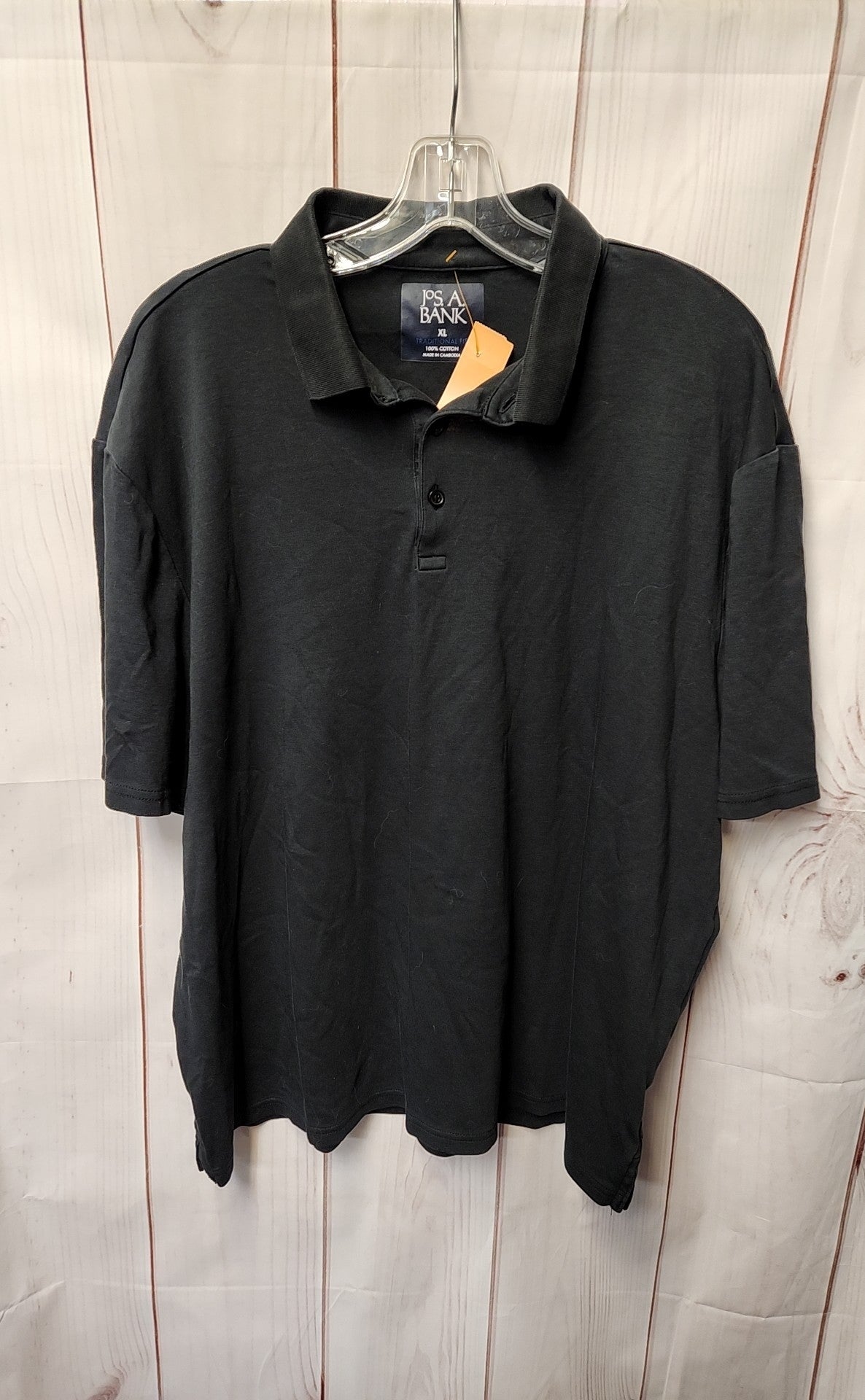 Jos A Bank Men's Size XL Black Shirt