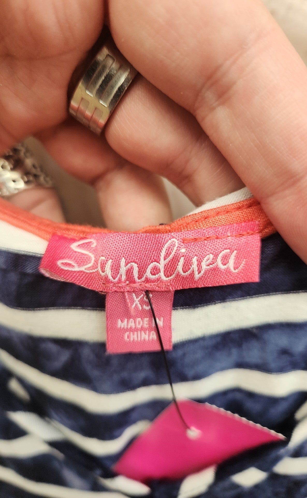 Sandiva Women's Size XS Navy Cover-Up