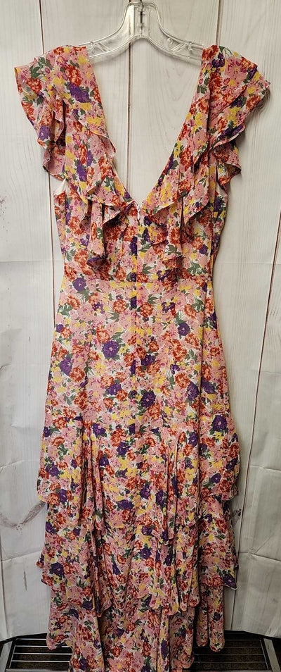 Wayf Women's Size 6 Pink Floral Dress