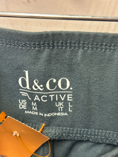 D & Co Active Women's Size M Teal Active Pants
