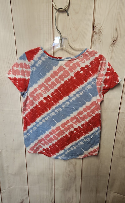 So Girl's Size 10/12 Red & Blue Shirt