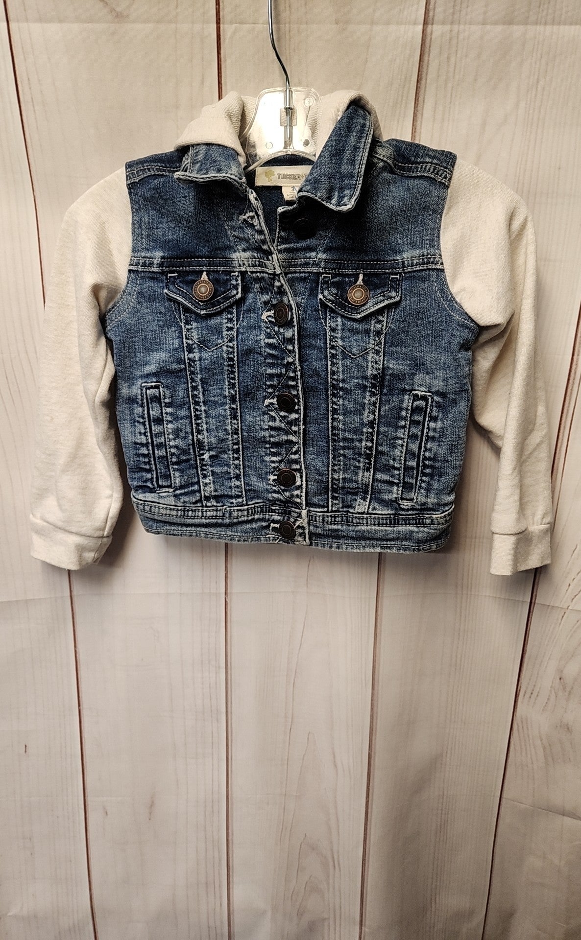 Tucker & Tate Girl's Size 3 Blue Jacket