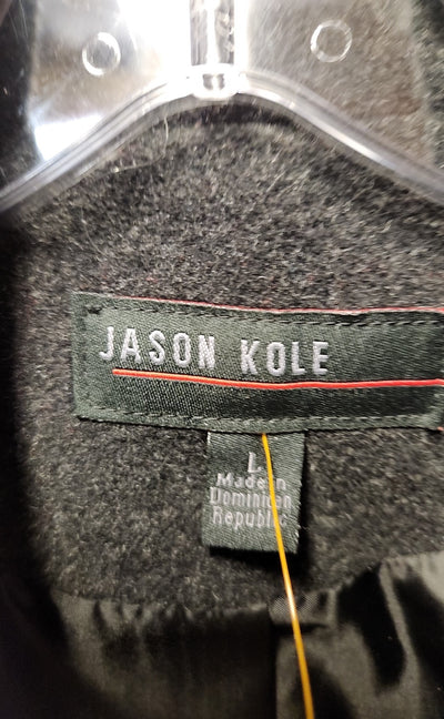 Jason Kole Women's Size L Gray Coat