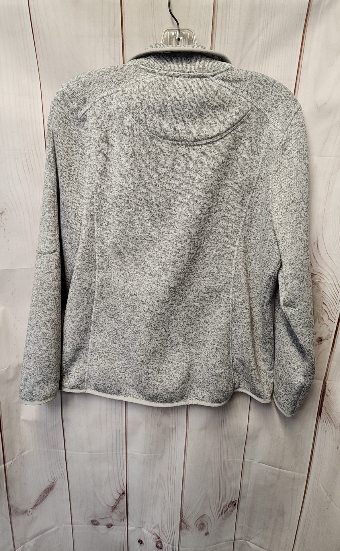 LL Bean Women's Size L Petite Gray Jacket