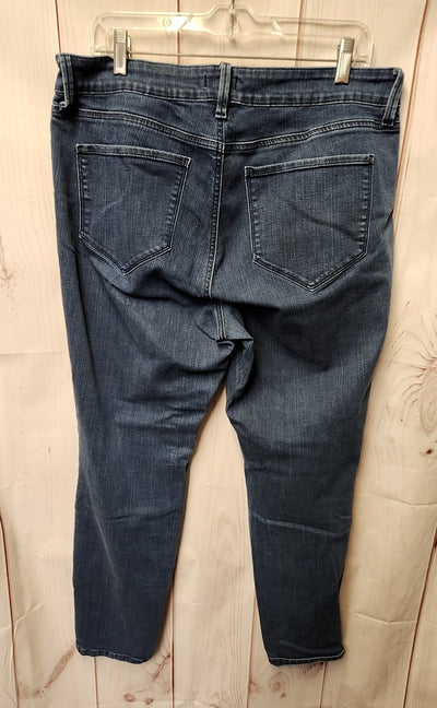 NYDJ Women's Size 32 (13-14) Blue Jeans Alina Legging