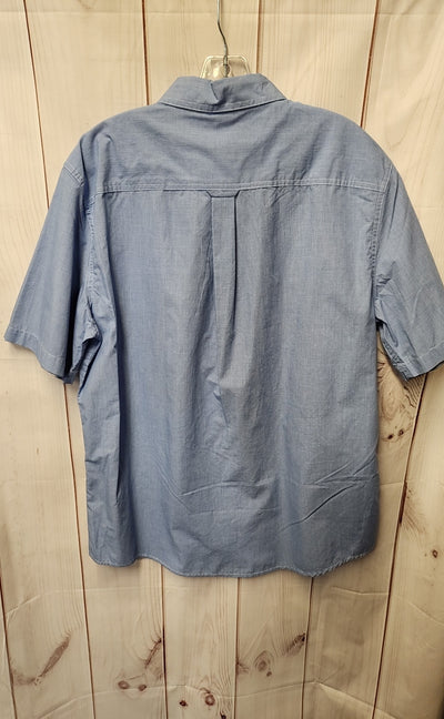 NWT Chaps Men's Size L Blue Shirt