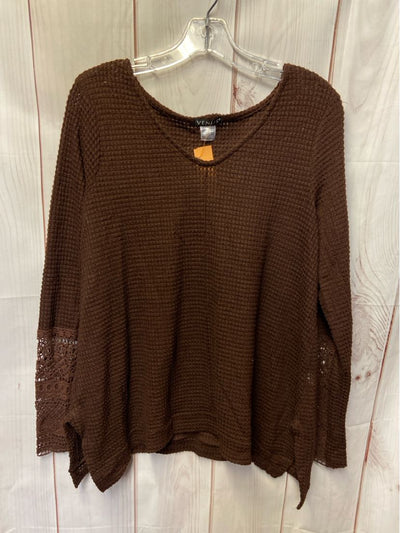 Venus Women's Size L Brown Sweater