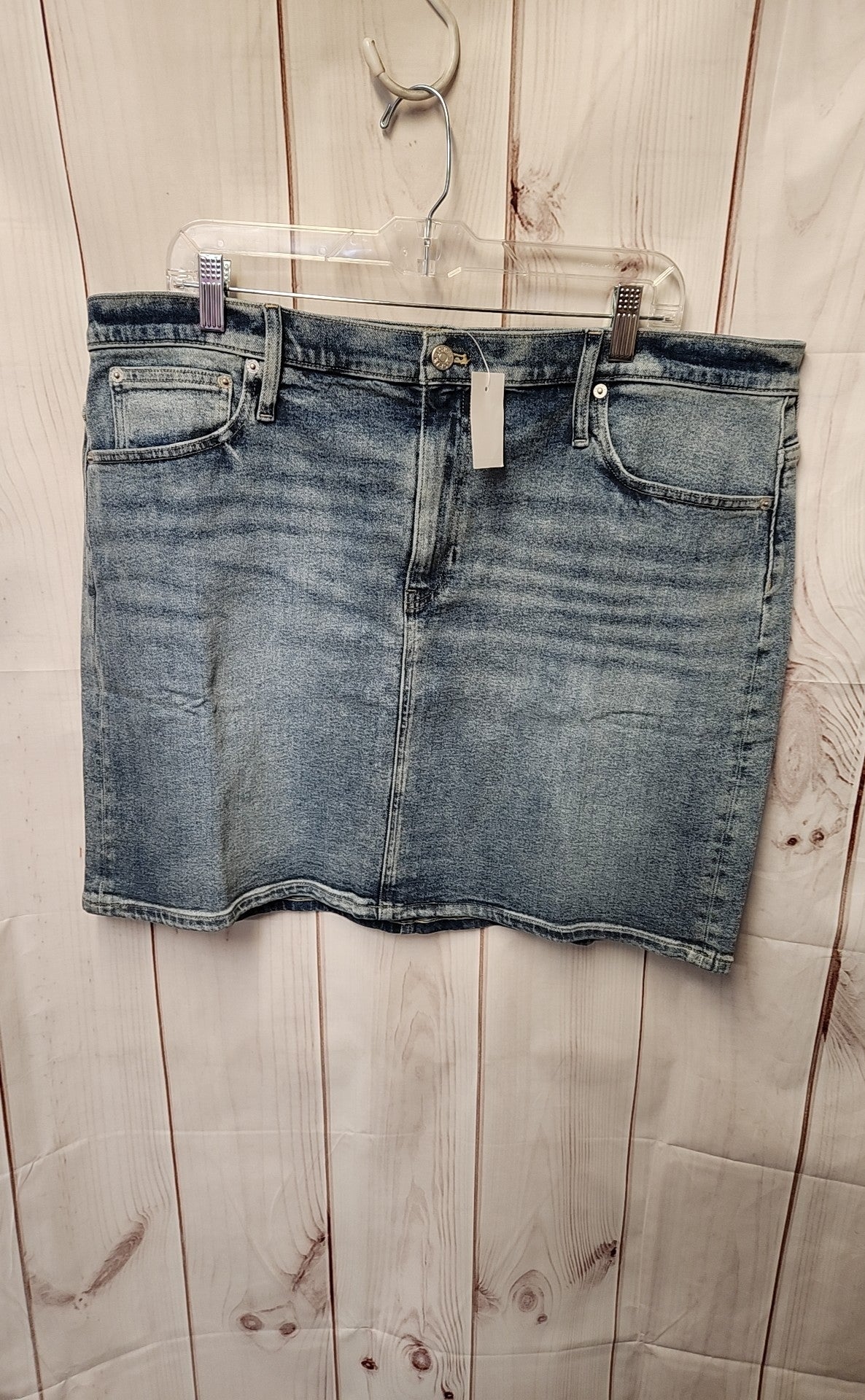 NWT J Crew Women's Size 16 Blue Skirt