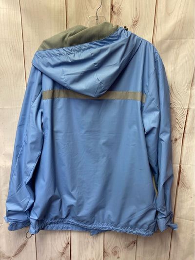 Landway Women's Size XL Blue Raincoat