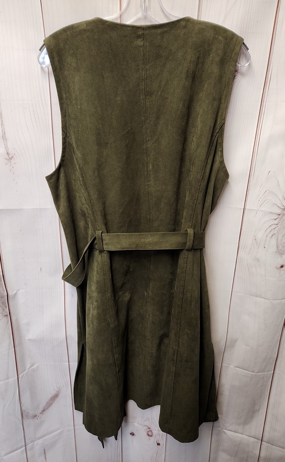 Chico's Women's Size 2 = US L Olive Green Cardigan