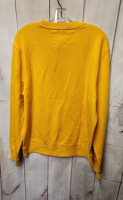 NWT Tommy Hilfiger Men's Size L Yellow Sweatshirt