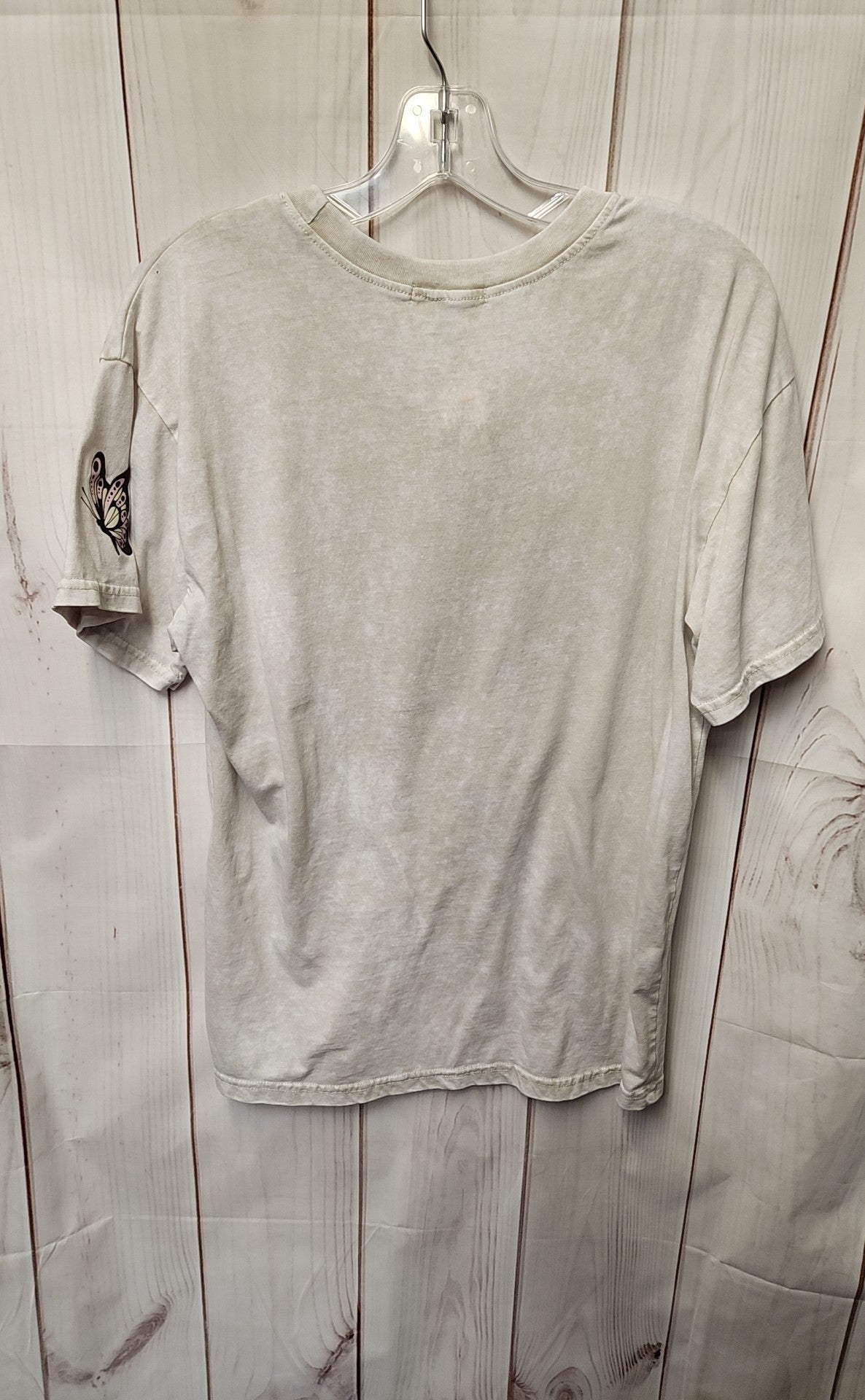 Harper & Ivy Women's Size S Gray Short Sleeve Top