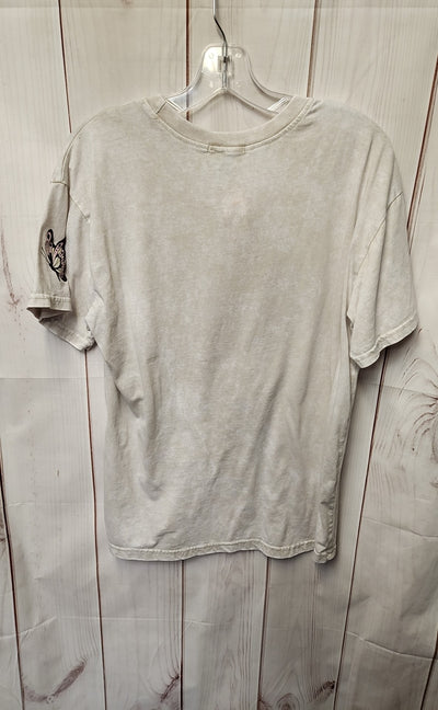 Harper & Ivy Women's Size S Gray Short Sleeve Top
