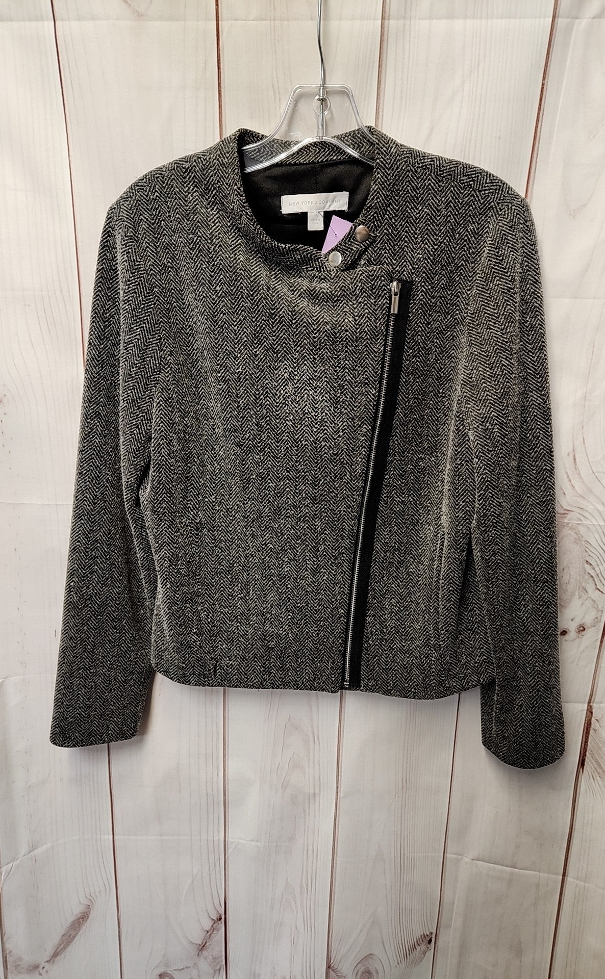 New York & Company Women's Size M Gray Jacket