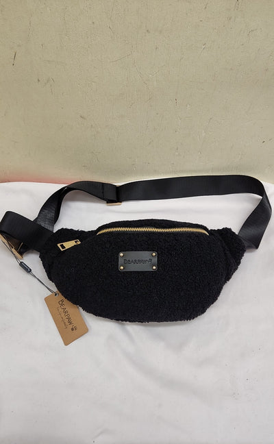 NWT Bearpaw Black Fanny Pack