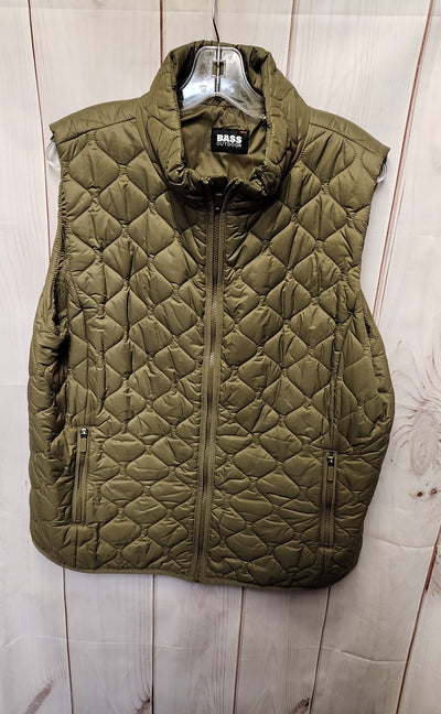 Bass Women's Size XL Olive Green Vest