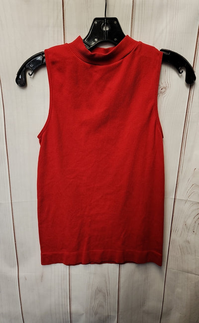 Soho Women's Size L/XL Red Sleeveless Top
