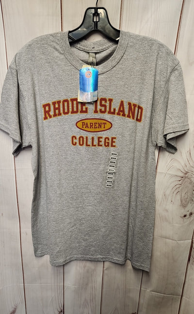 NWT Rhode Island Parent College Men's Size M Gray Shirt
