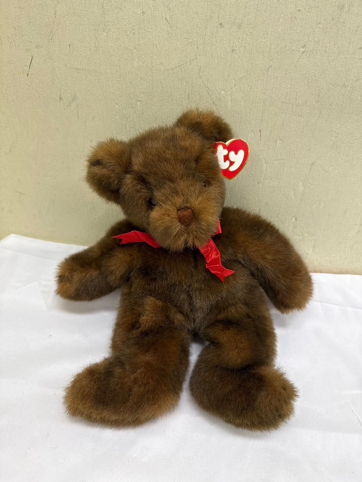 TY Baby Pj. Brown Stuffed Animal