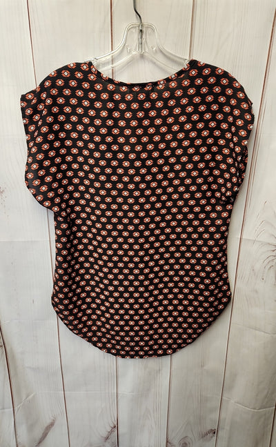 Body Central Women's Size S Black Short Sleeve Top