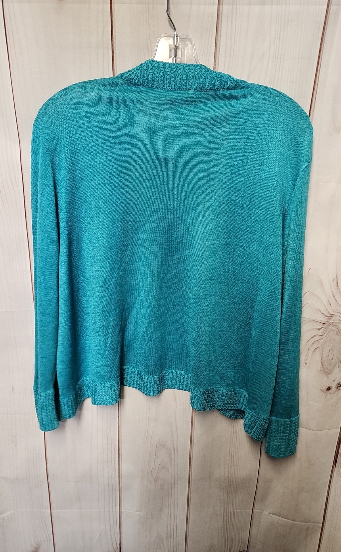 Chico's Women's Size 3 = US XL Blue Cardigan