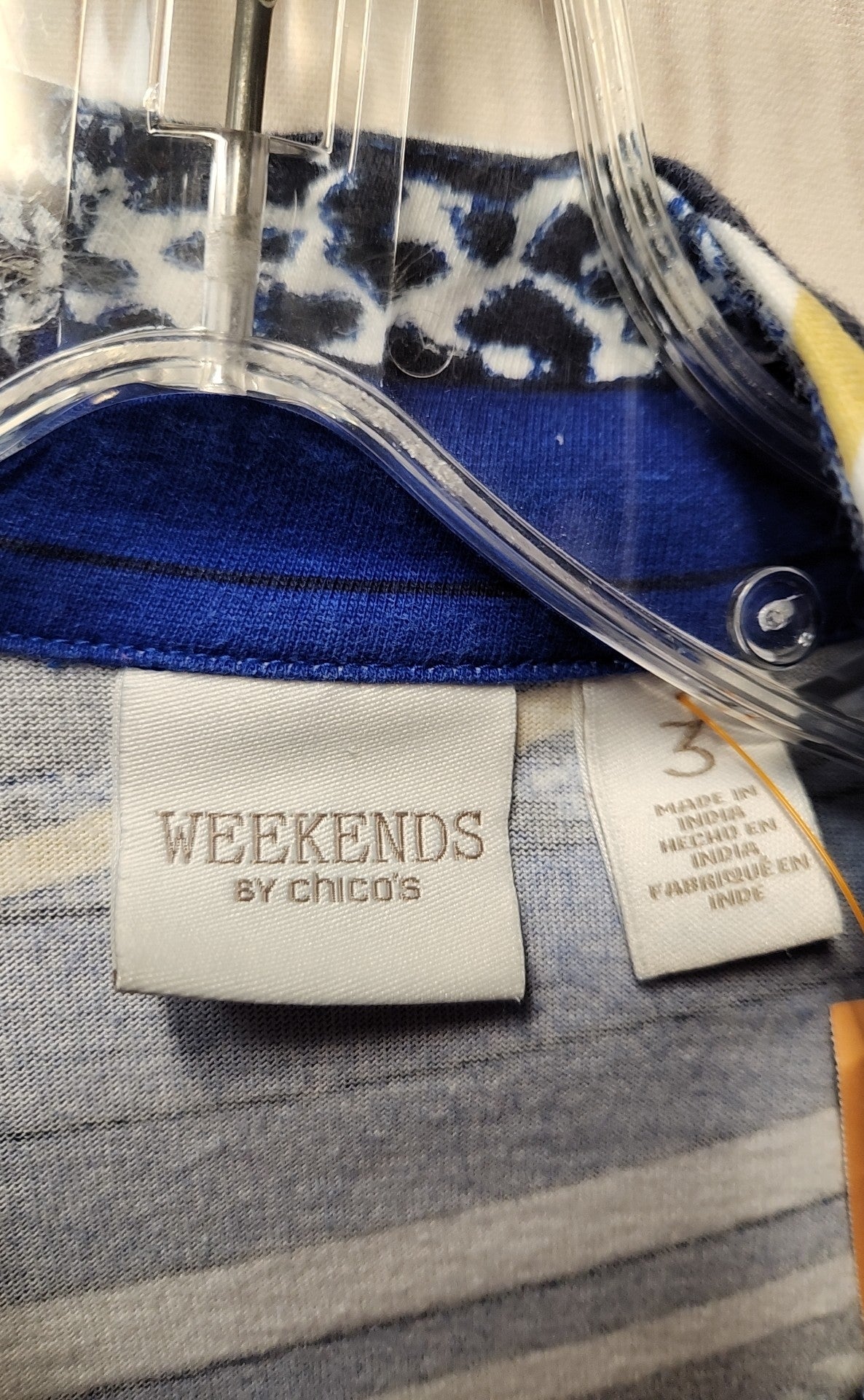 Chico's Women's Size XL Blue Jacket