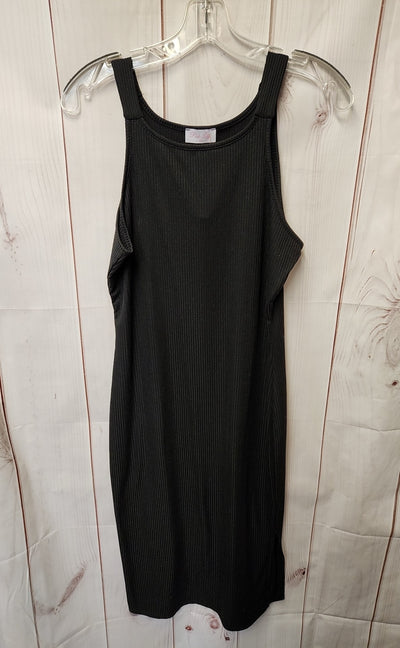Pink Lily Women's Size M Black Dress