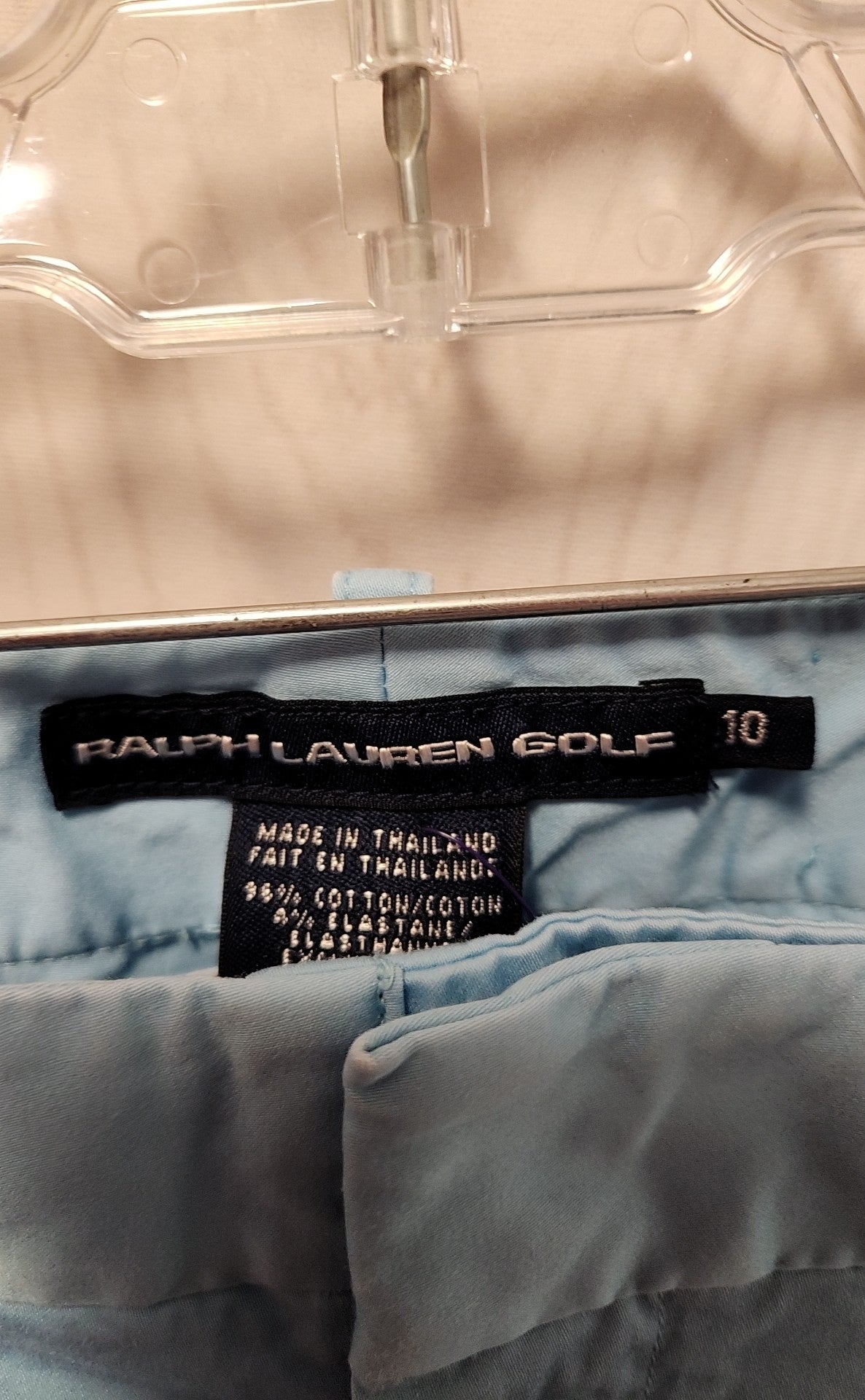 Ralph Lauren Women's Size 10 Light Blue Capris