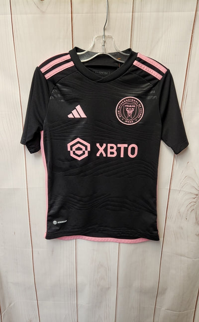 Adidas Girl's Size 11/12 Black Shirt