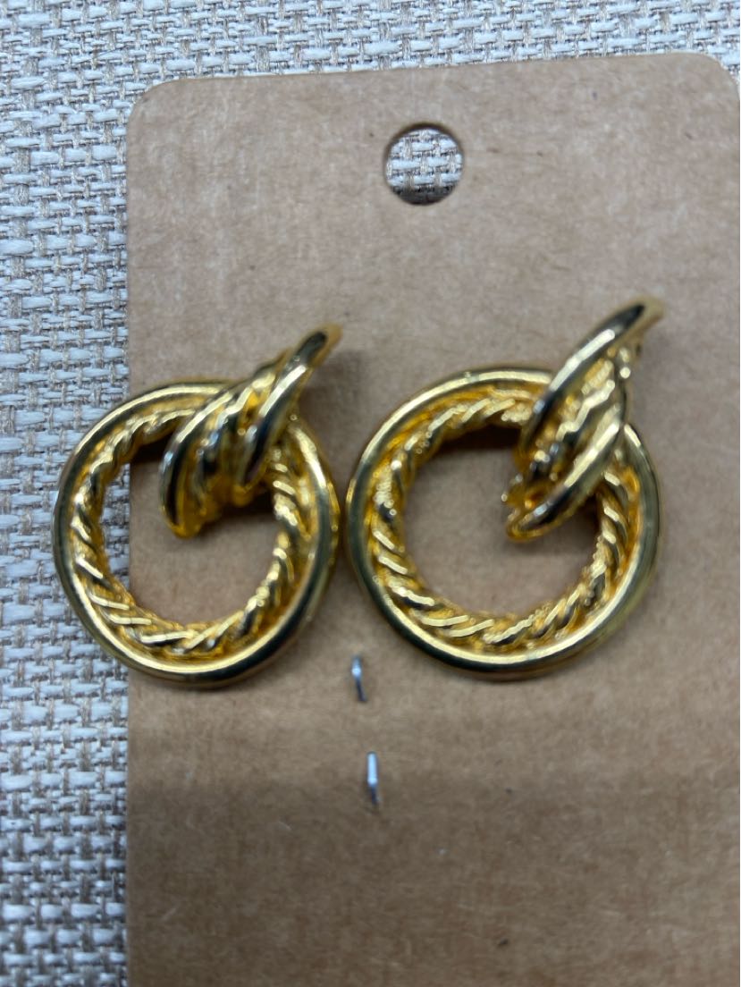 Gold Drop Earrings