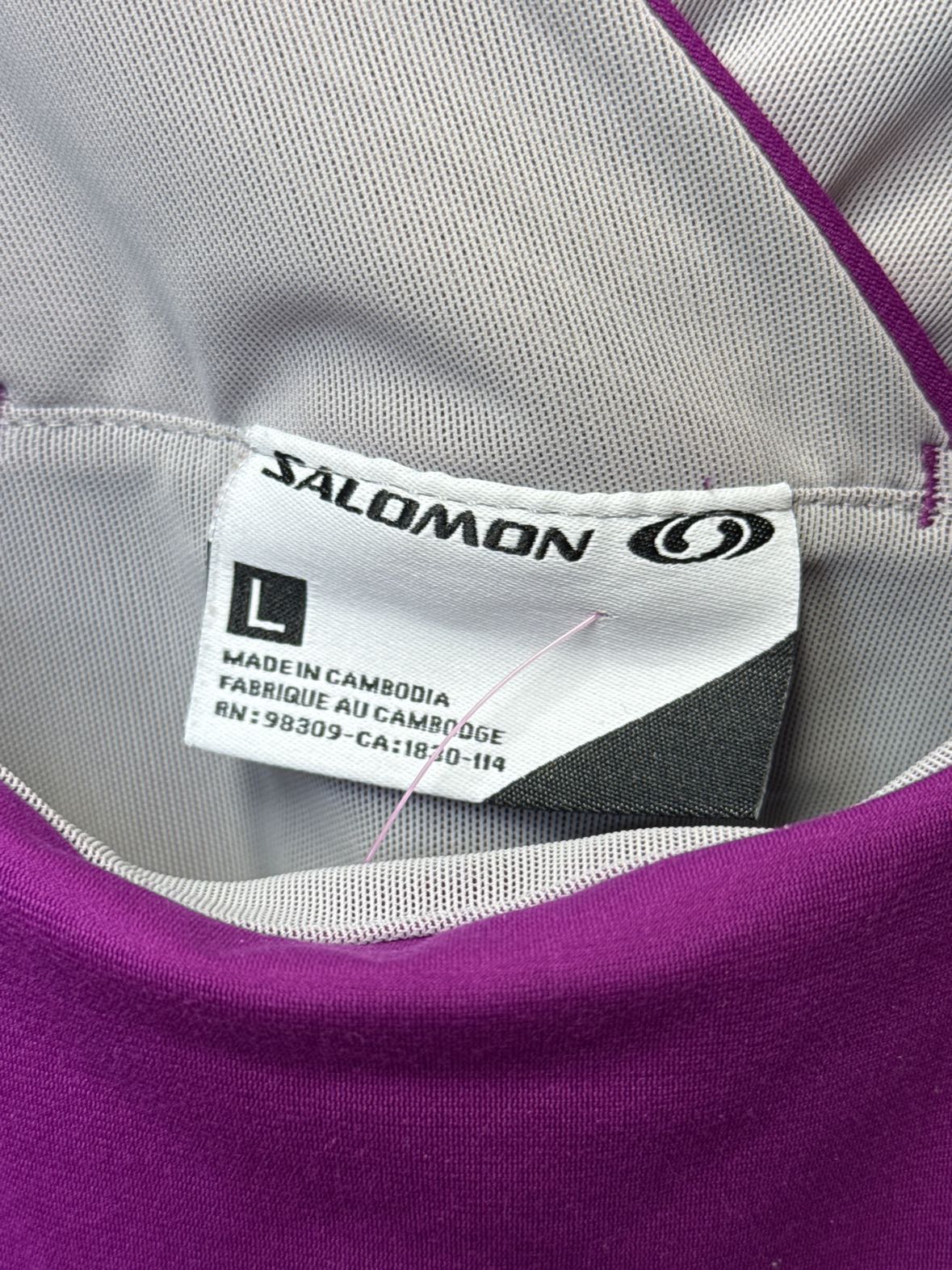 Salomon Women's Size L Purple Sleeveless Top