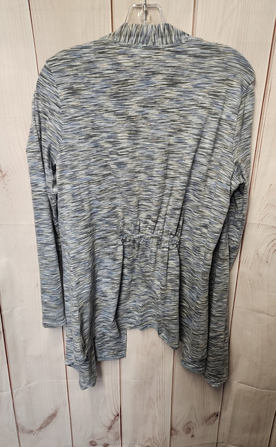 Pure Jill Women's Size M Blue Cardigan