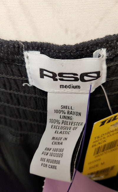 NWT Rsq Women's Size M Black Dress