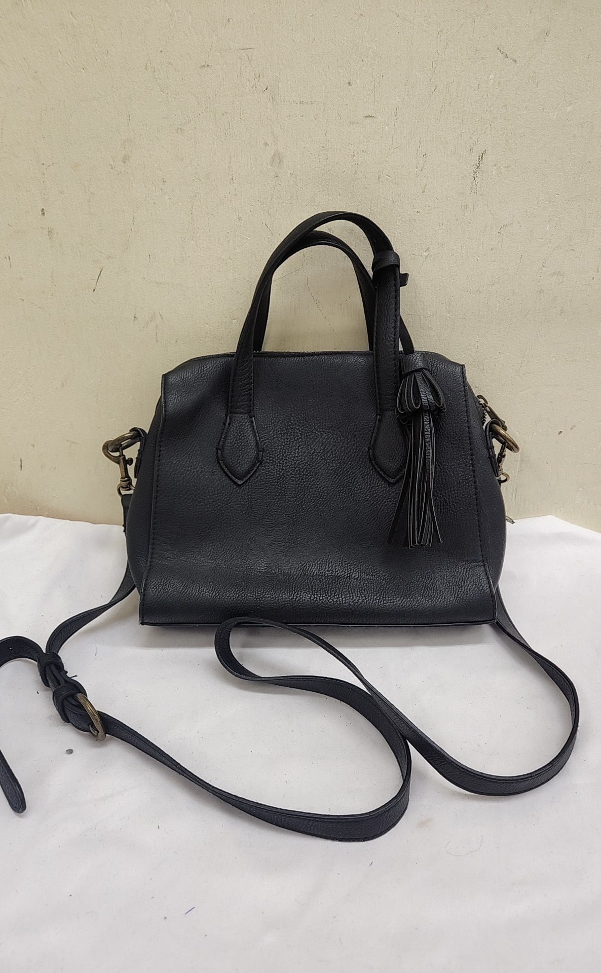 Universal Thread Black Faux Leather Purse Bag