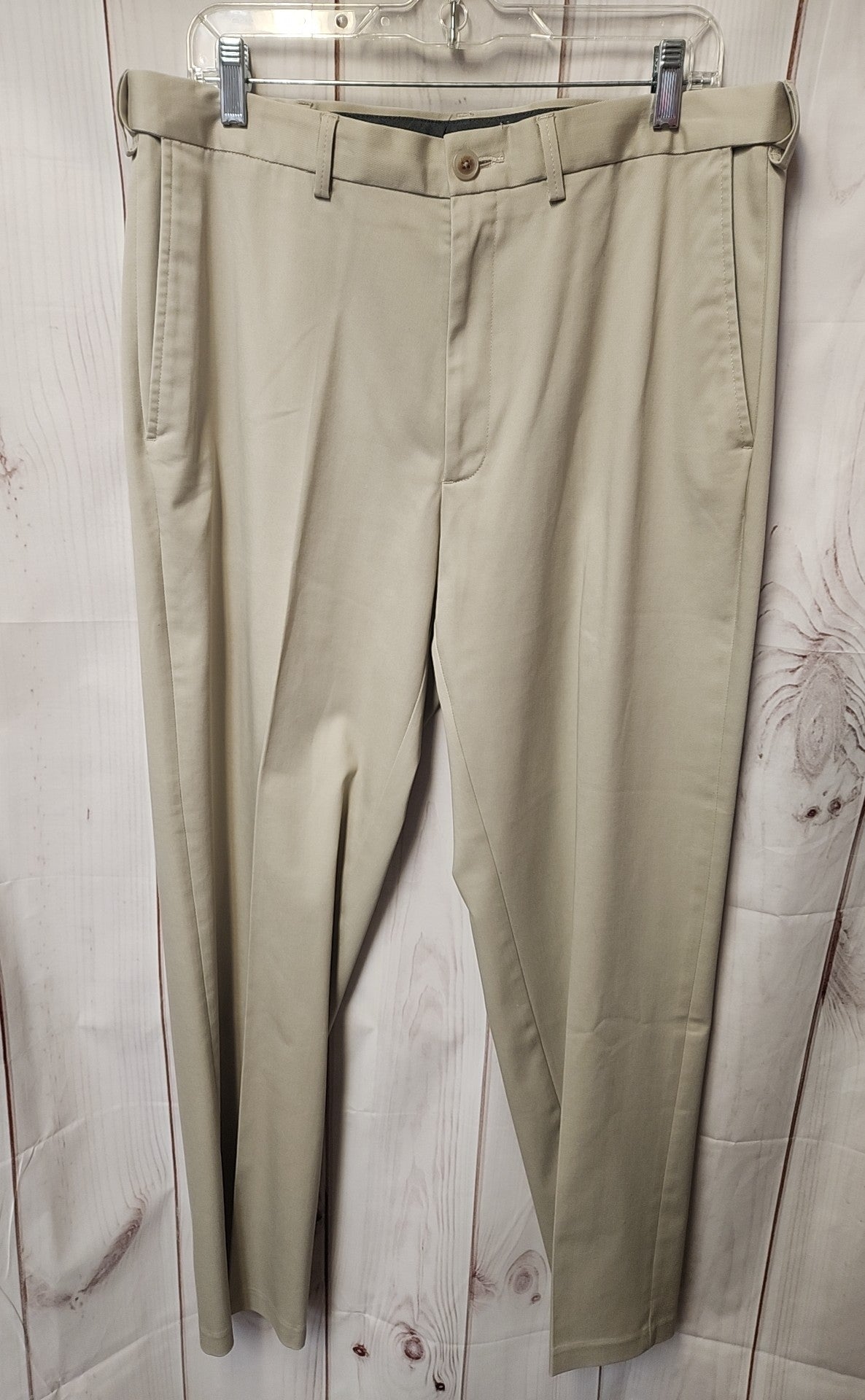 Haggar Men's Size 36x32 Beige Pants