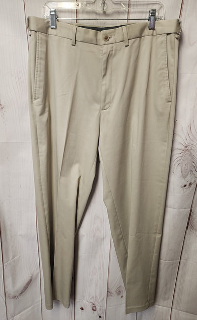 Haggar Men's Size 36x32 Beige Pants