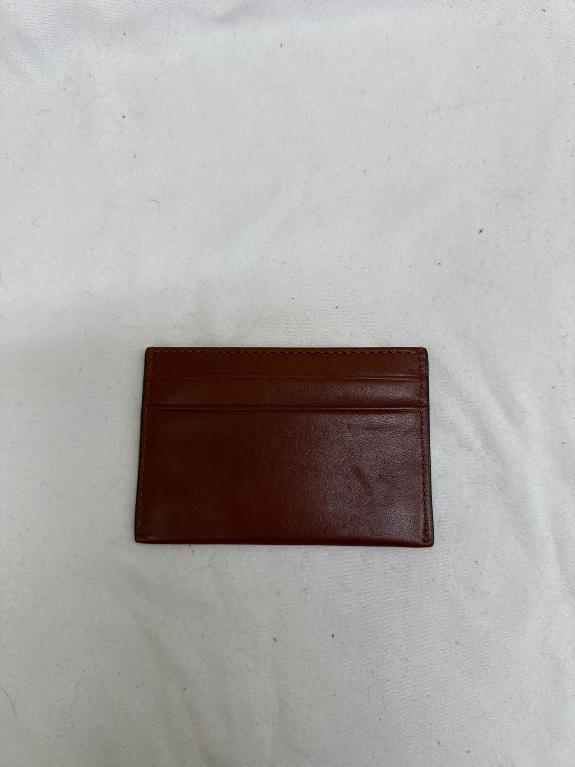 Coach Brown Leather Card Holder