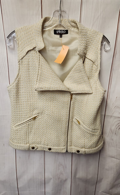 Spirited Randolph Duke Women's Size S Cream Vest