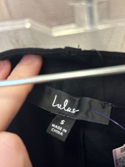 NWT Lulus Women's Size S Black Skirt